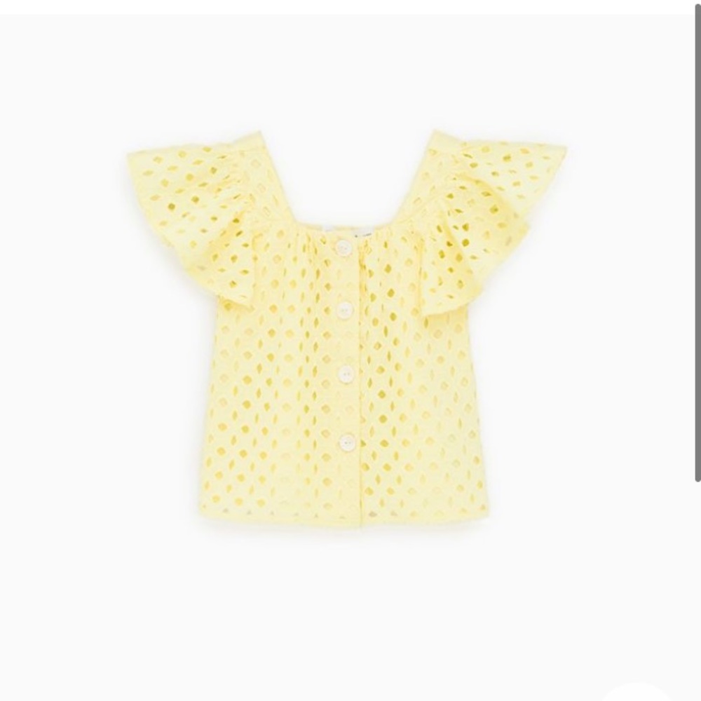 Zara Kids Embroidered Top
